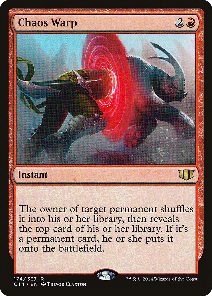 Image of Chaos Warp (C14-174) - Commander 2014