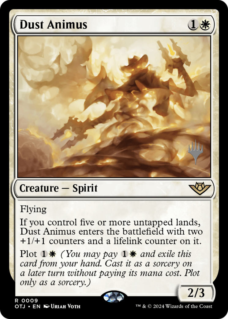 Image of Dust Animus (PPOTJ-009) - Outlaws of Thunder Junction Promos Foil