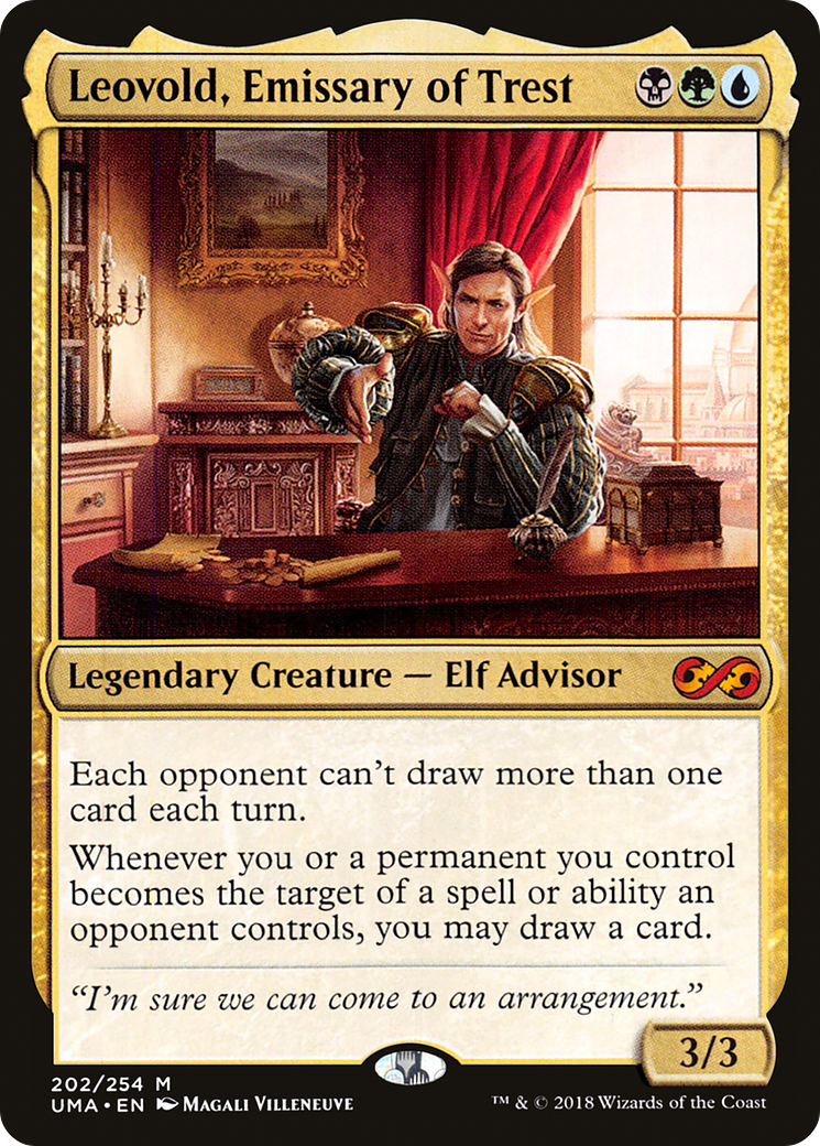 Image of Leovold, Emissary of Trest (UMA-202) - Ultimate Masters Foil