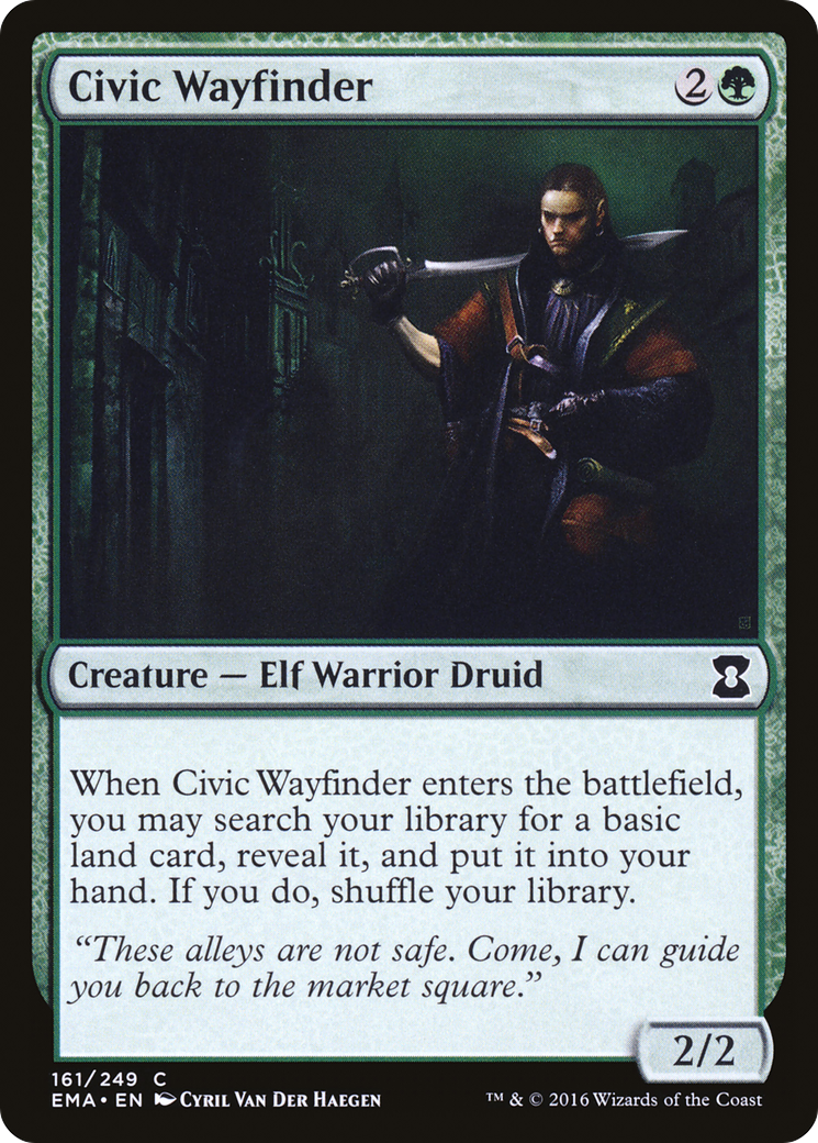 Image of Civic Wayfinder (EMA-161) - Eternal Masters Foil