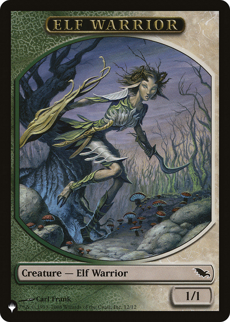 Image of Elf Warrior (PLST-TSHM-12) - The List