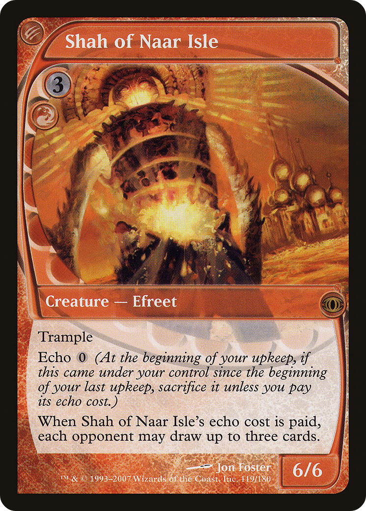 Image of Shah of Naar Isle (FUT-119) - Future Sight Foil