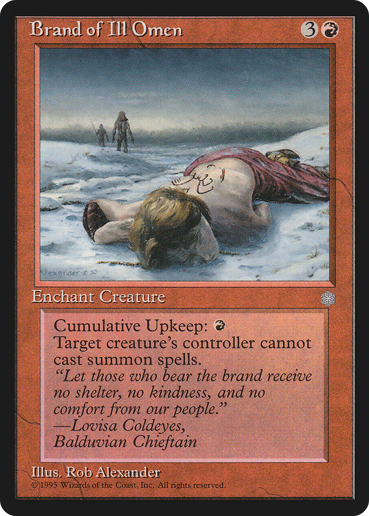 Image of Brand of Ill Omen (ICE-) - Ice Age