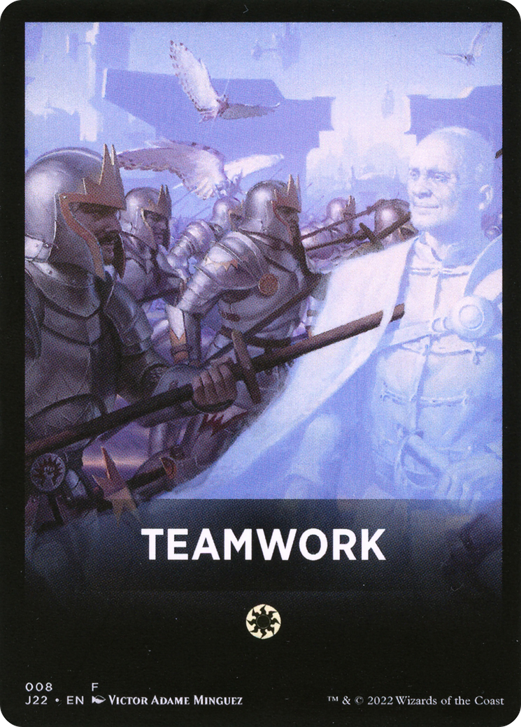 Image of Teamwork (FJ22-008) - Jumpstart 2022 Front Cards