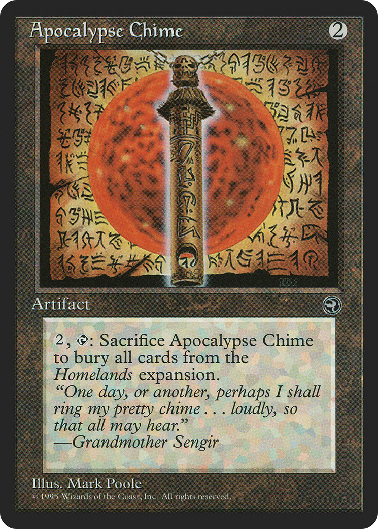 Image of Apocalypse Chime (HML-) - Homelands