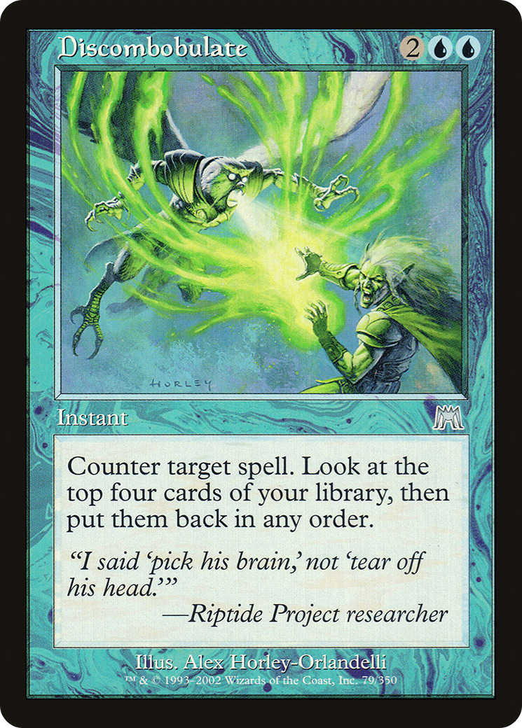 Image of Discombobulate (ONS-079) - Onslaught Foil