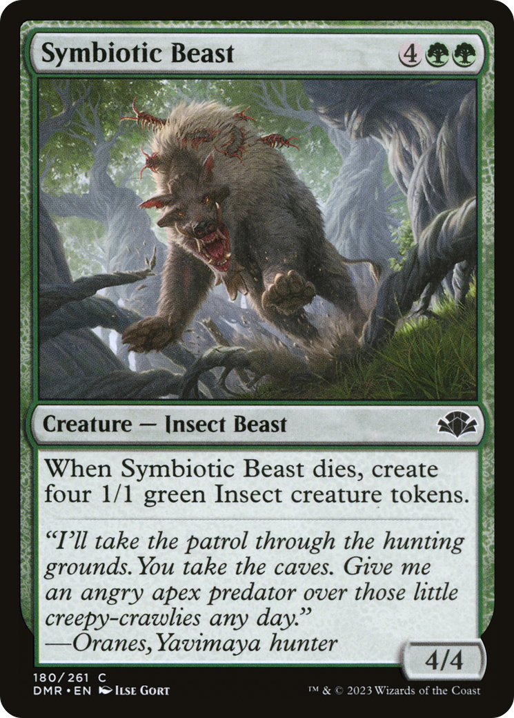 Image of Symbiotic Beast (DMR-180) - Dominaria Remastered
