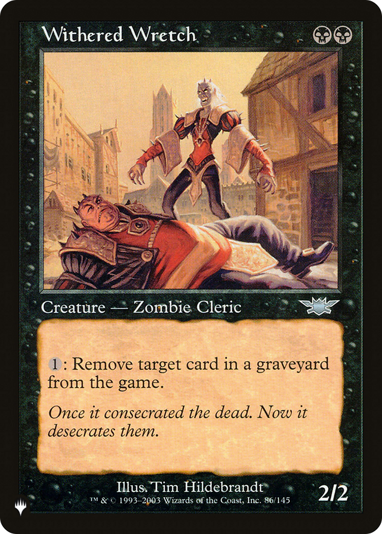 Image of Withered Wretch (LIST-LGN-86) - The List