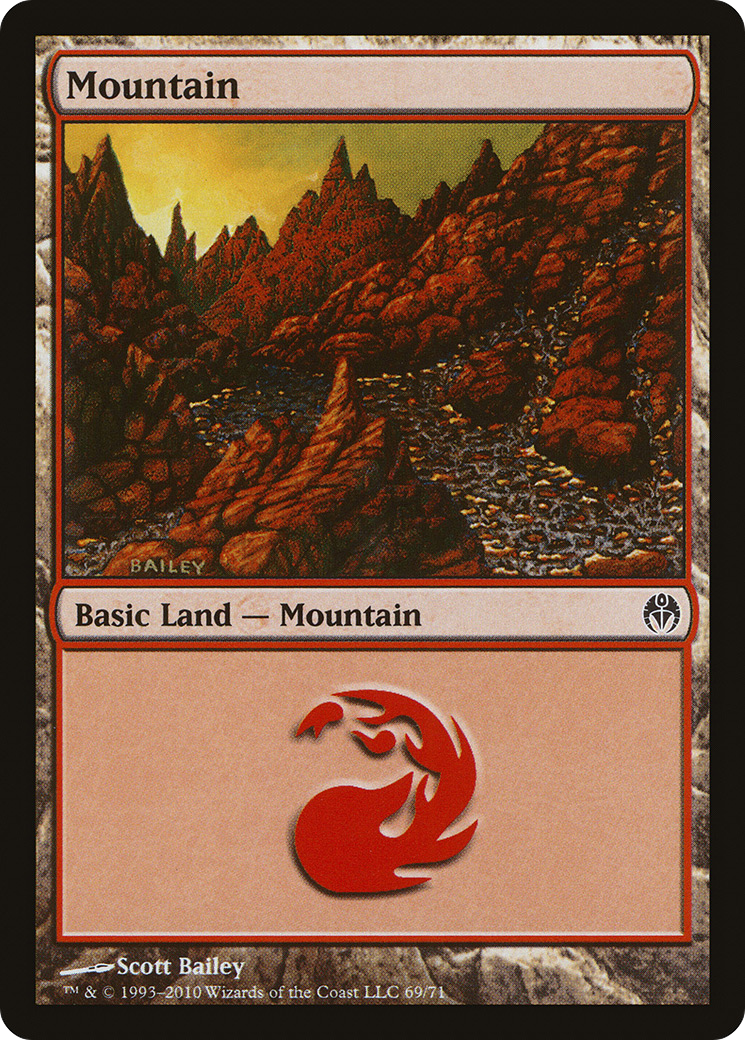 Image of Mountain (69) (DDE-069) - Duel Decks: Phyrexia vs. the Coalition