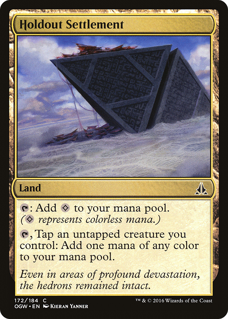 Image of Holdout Settlement (OGW-172) - Oath of the Gatewatch