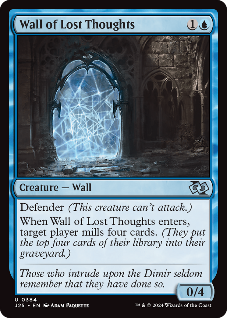 Image of Wall of Lost Thoughts (J25-384) - Foundations Jumpstart