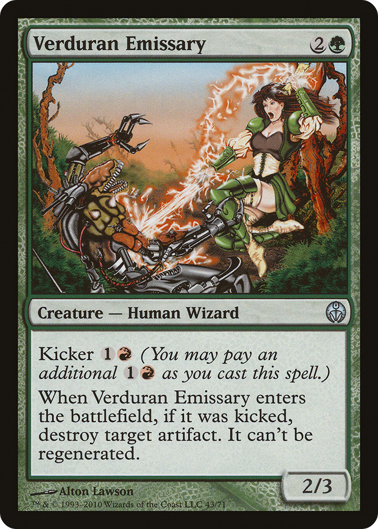 Image of Verduran Emissary (DDE-043) - Duel Decks: Phyrexia vs. the Coalition