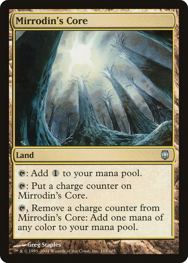 Image of Mirrodin's Core (DST-165) - Darksteel Foil