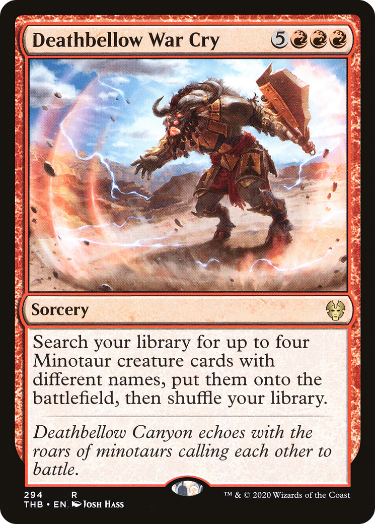 Image of Deathbellow War Cry (THB-294) - Theros Beyond Death