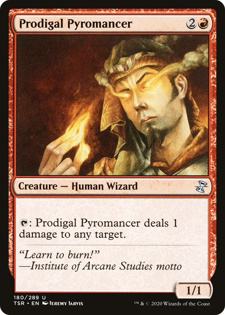 Image of Prodigal Pyromancer (TSR-180) - Time Spiral Remastered Foil