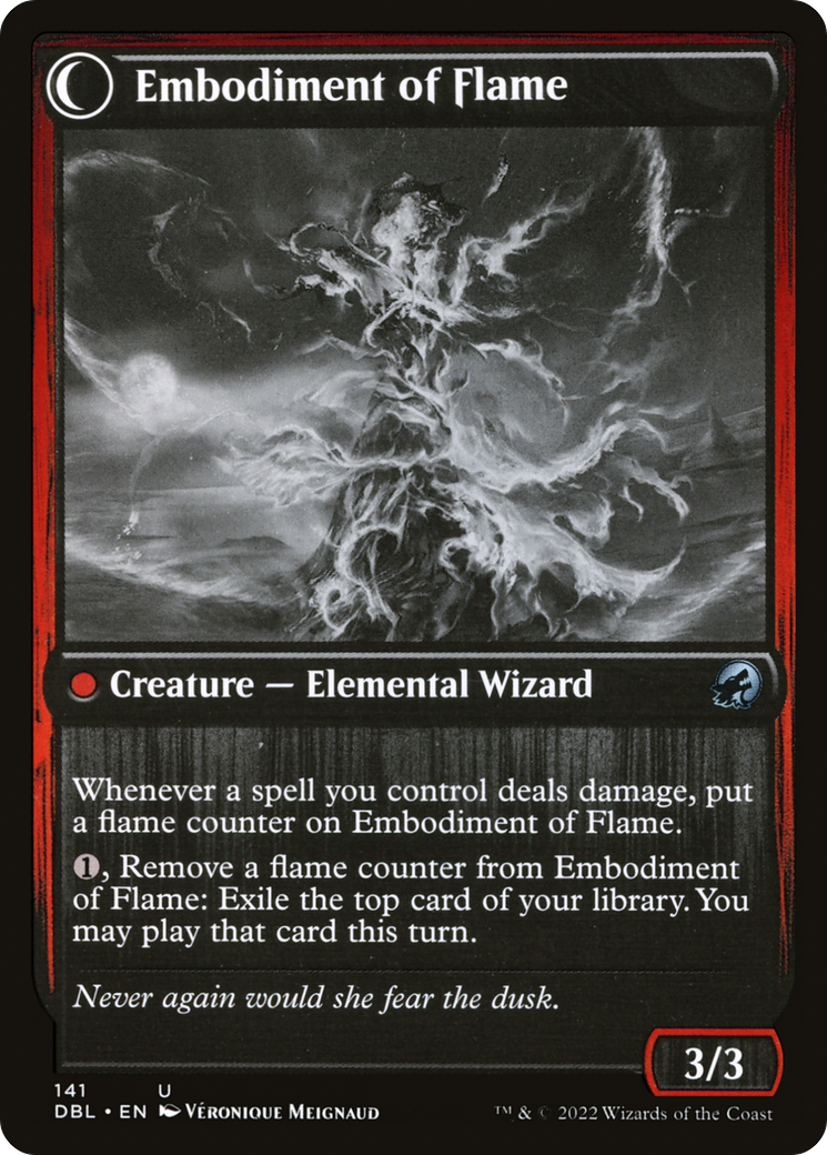 Image of Flame Channeler (DBL-141) - Innistrad: Double Feature: (Double Faced Transform)