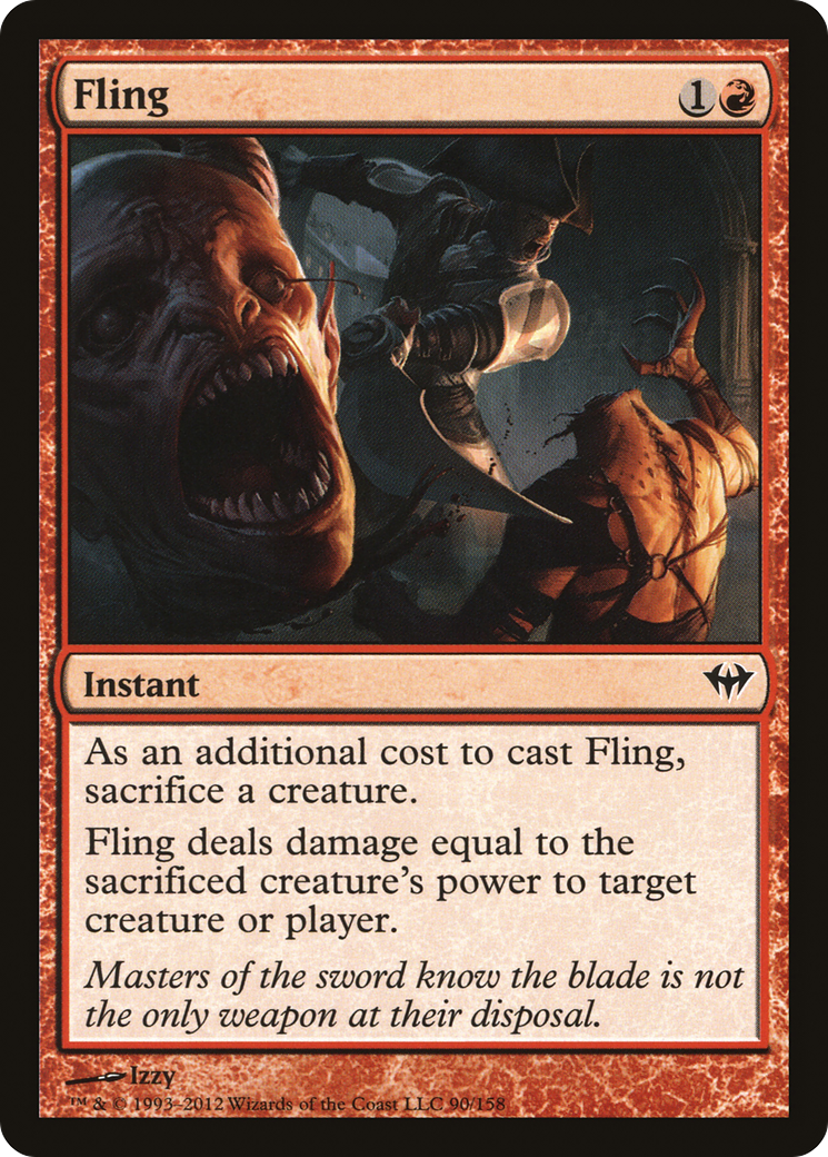 Image of Fling (DKA-090) - Dark Ascension
