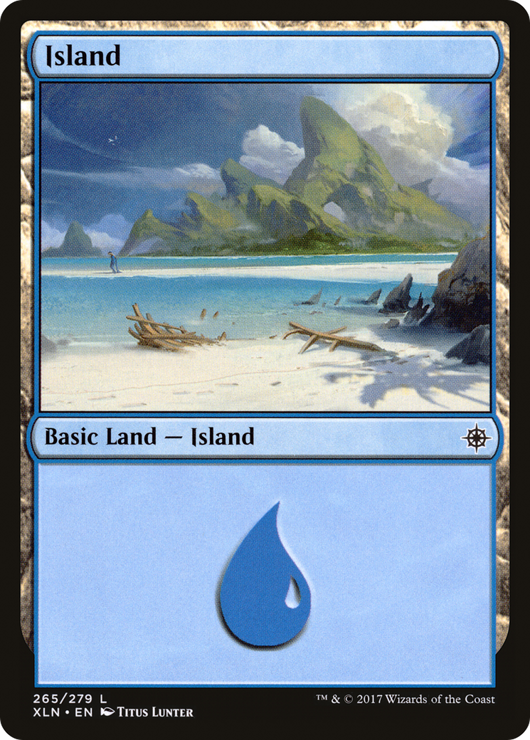 Image of Island (XLN-265) - Ixalan Foil