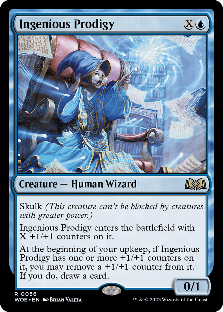 Image of Ingenious Prodigy (WOE-056) - Wilds of Eldraine