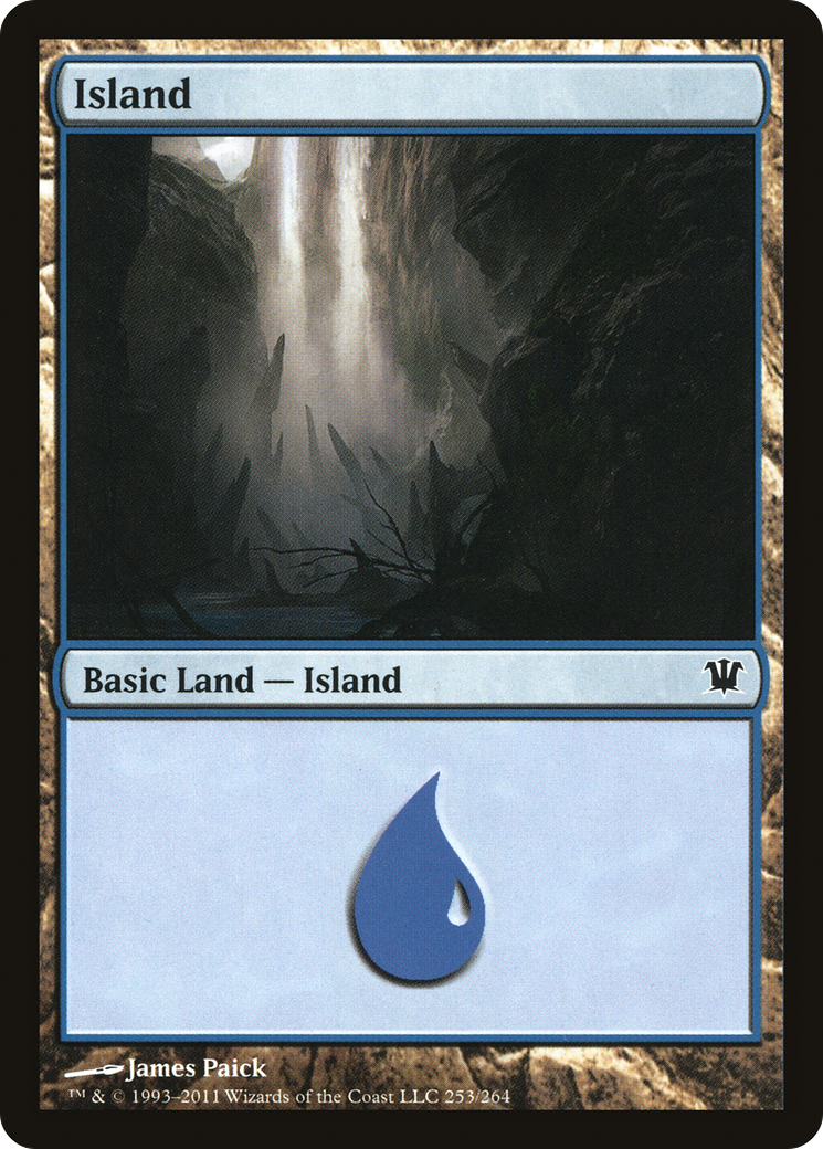 Image of Island (253) (ISD-253) - Innistrad Foil