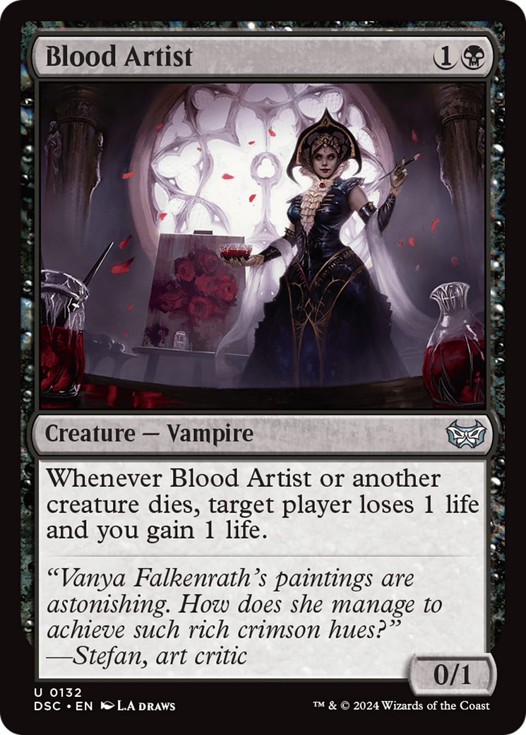 Image of Blood Artist (DSC-132) - Duskmourn: House of Horror Commander