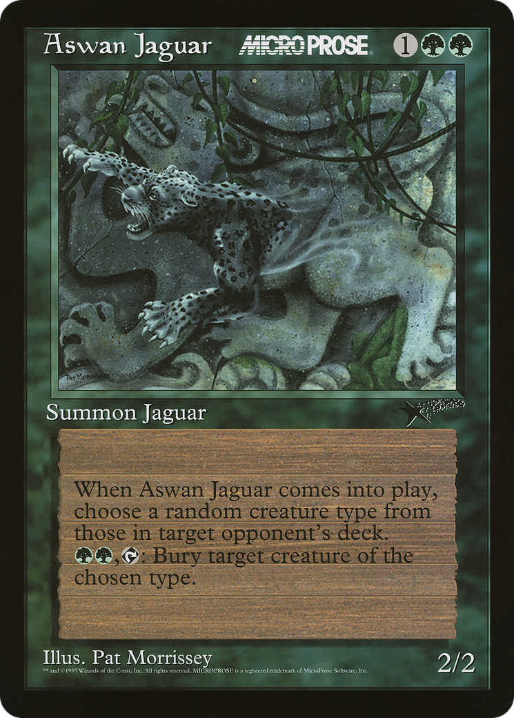 Image of Aswan Jaguar (MicroProse) (OVER-) - MicroProse Promos