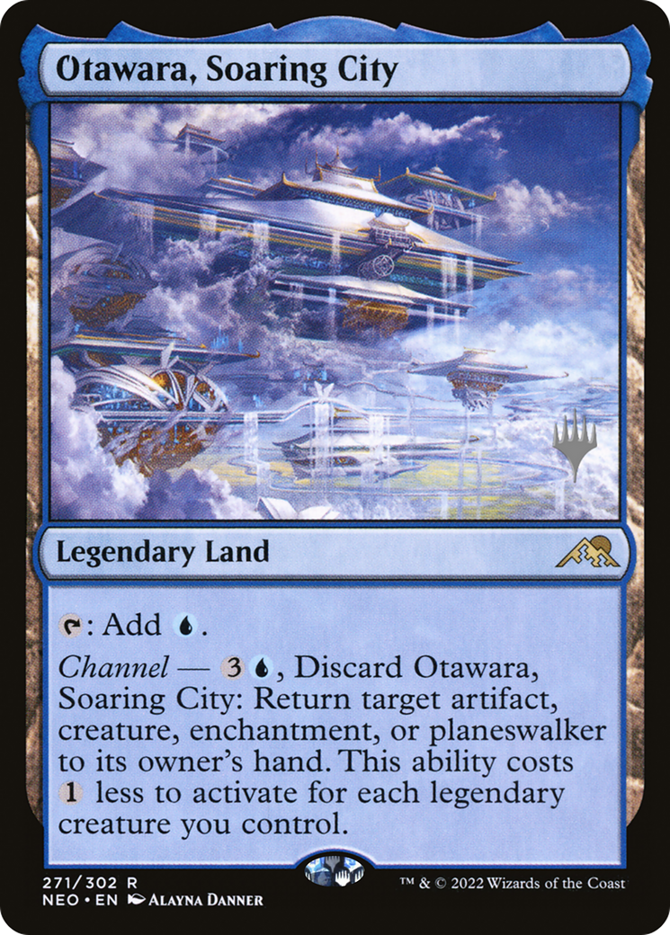 Image of Otawara, Soaring City (PPNEO-271) - Kamigawa: Neon Dynasty Promos