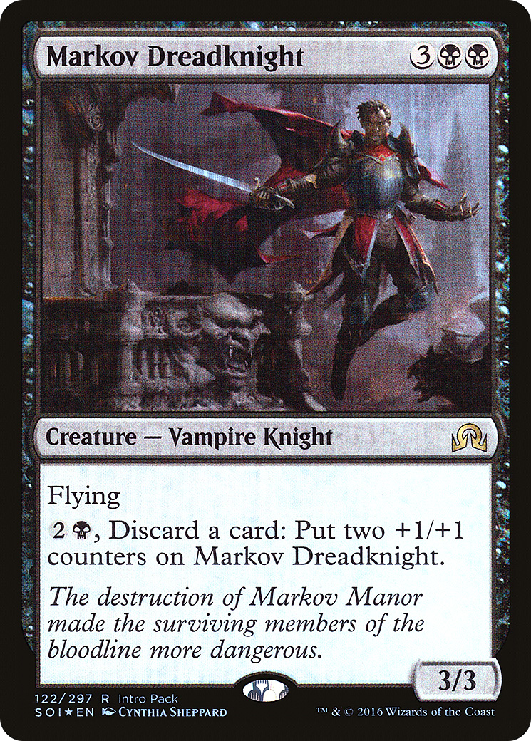 Image of Markov Dreadknight (UMP-122) - Shadows over Innistrad Promos Foil