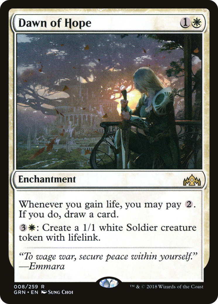 Image of Dawn of Hope (GRN-008) - Guilds of Ravnica
