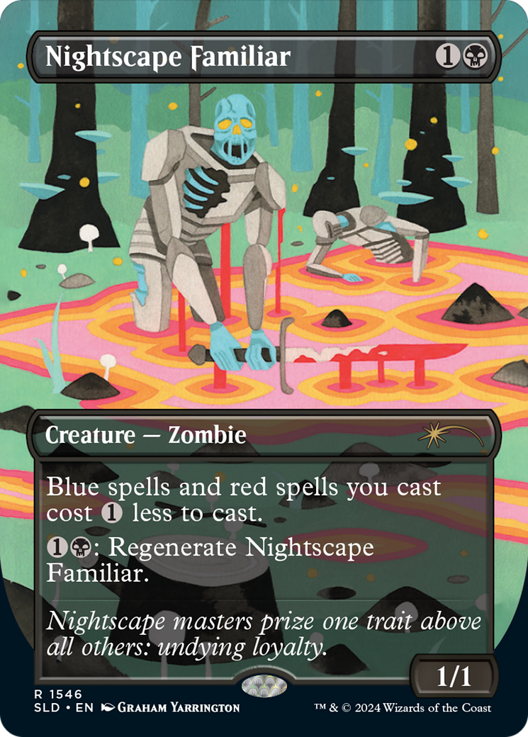 Image of Nightscape Familiar (SLD-1546) - Secret Lair Drop (Borderless)