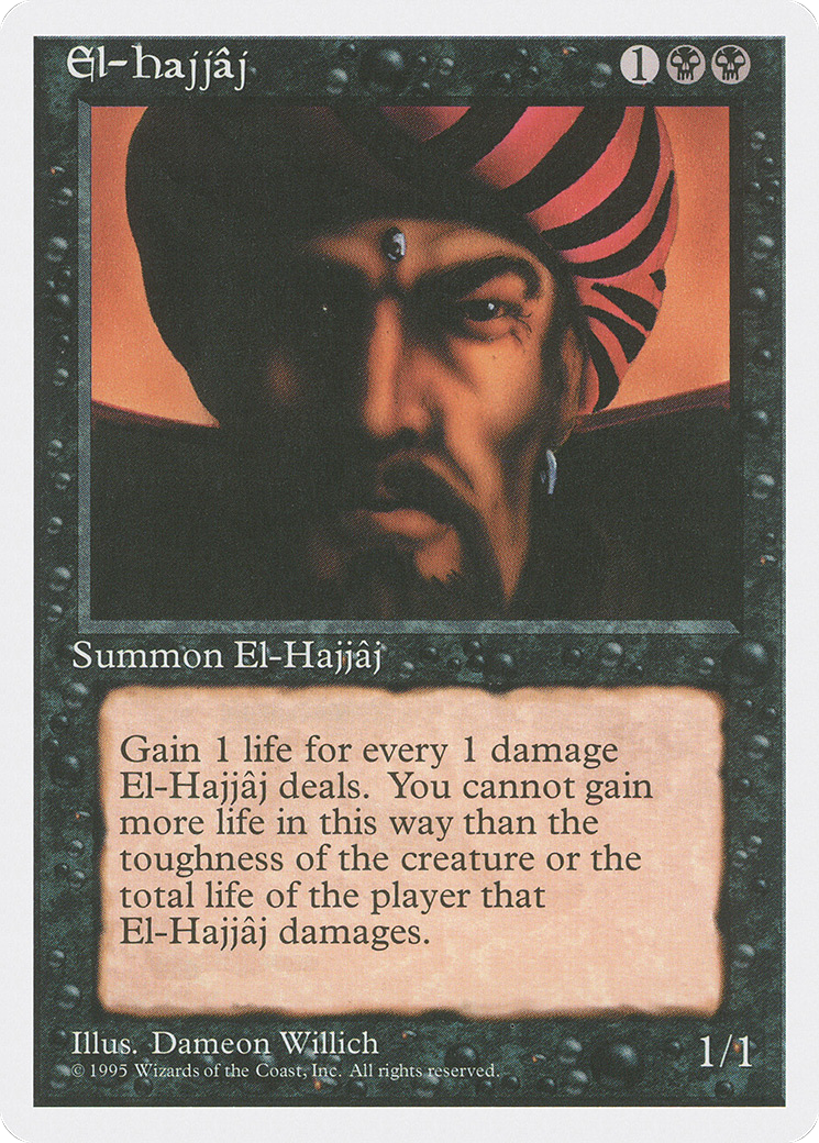 Image of El-Hajjaj (4ED-018) - Fourth Edition