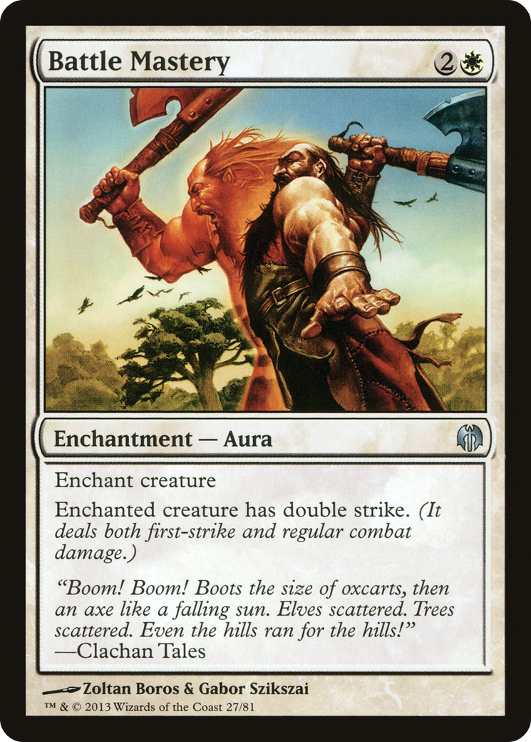 Image of Battle Mastery (DDL-027) - Duel Decks: Heroes vs. Monsters