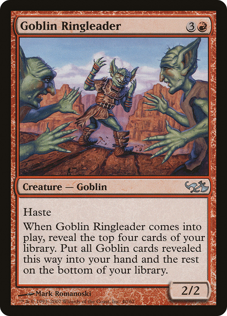 Image of Goblin Ringleader (EVG-040) - Duel Decks: Elves vs. Goblins