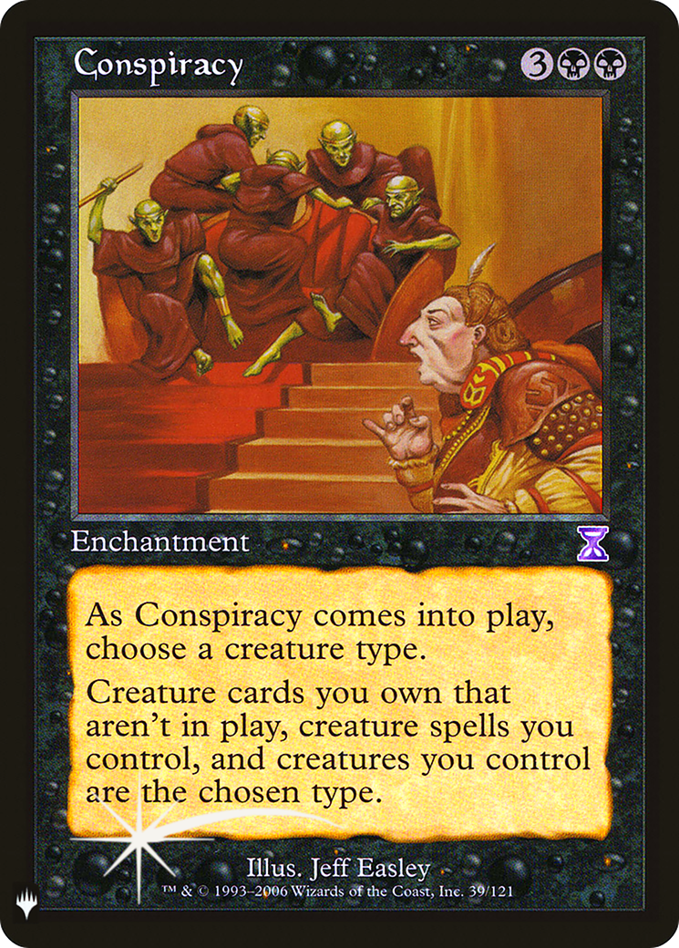 Image of Conspiracy (LIST-039) - The List Foil