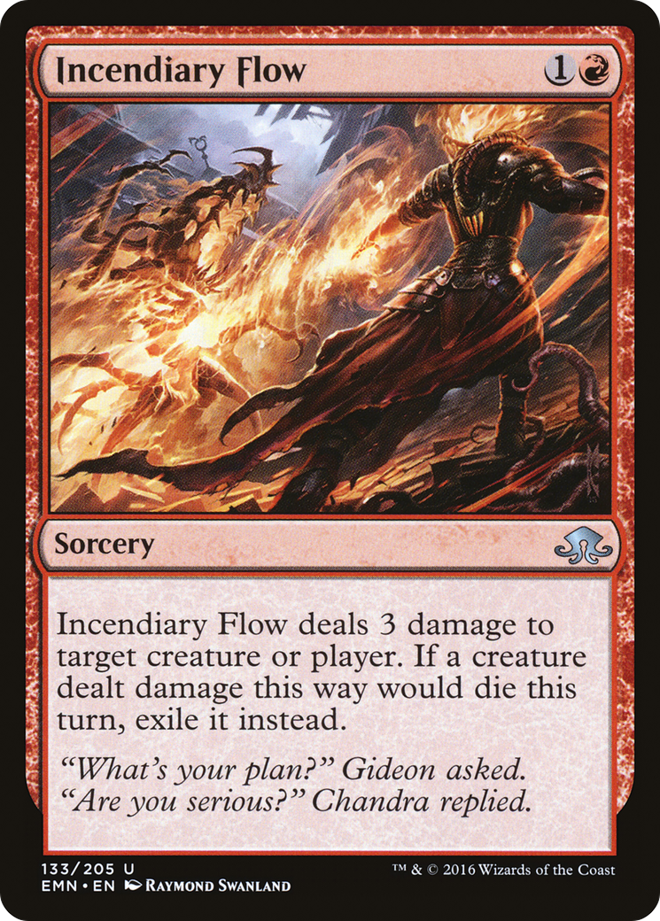 Image of Incendiary Flow (EMN-133) - Eldritch Moon Foil