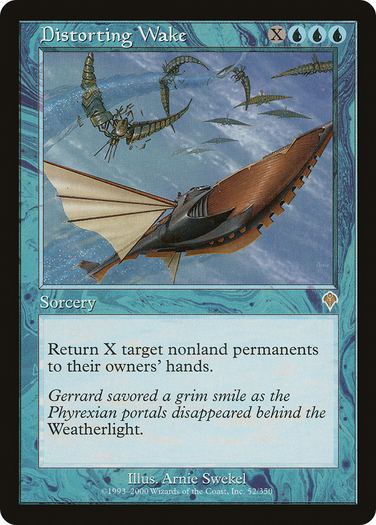 Image of Distorting Wake (INV-052) - Invasion