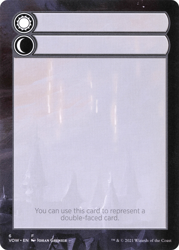 Image of Double-Faced Substitute Card (SVOW-006) - Innistrad: Crimson Vow Substitute Cards (Borderless)