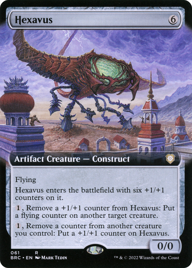 Image of Hexavus (Extended Art) (BRC-061) - The Brothers' War Commander: (Extended Art)