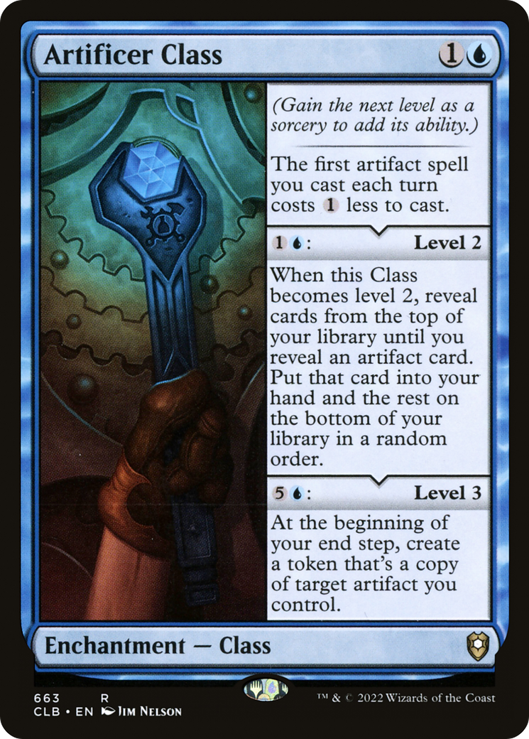 Image of Artificer Class (CLB-663) - Commander Legends: Battle for Baldur's Gate