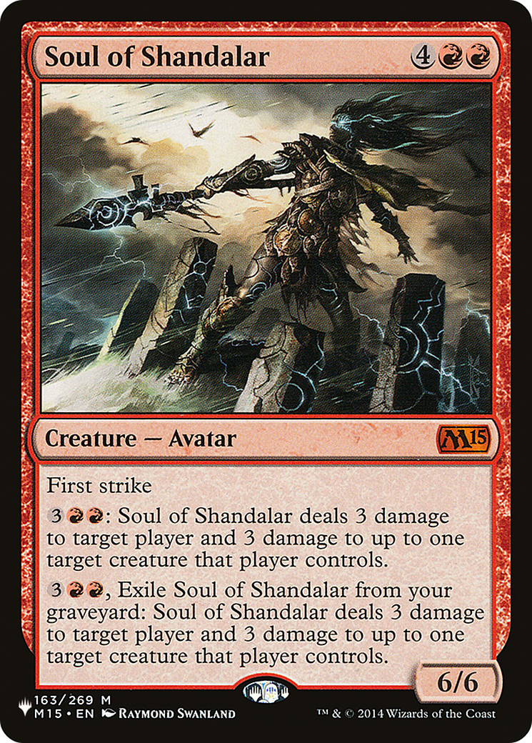 Image of Soul of Shandalar (LIST-M15-163) - The List