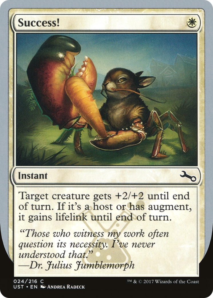 Image of Success! (UST-024) - Unstable