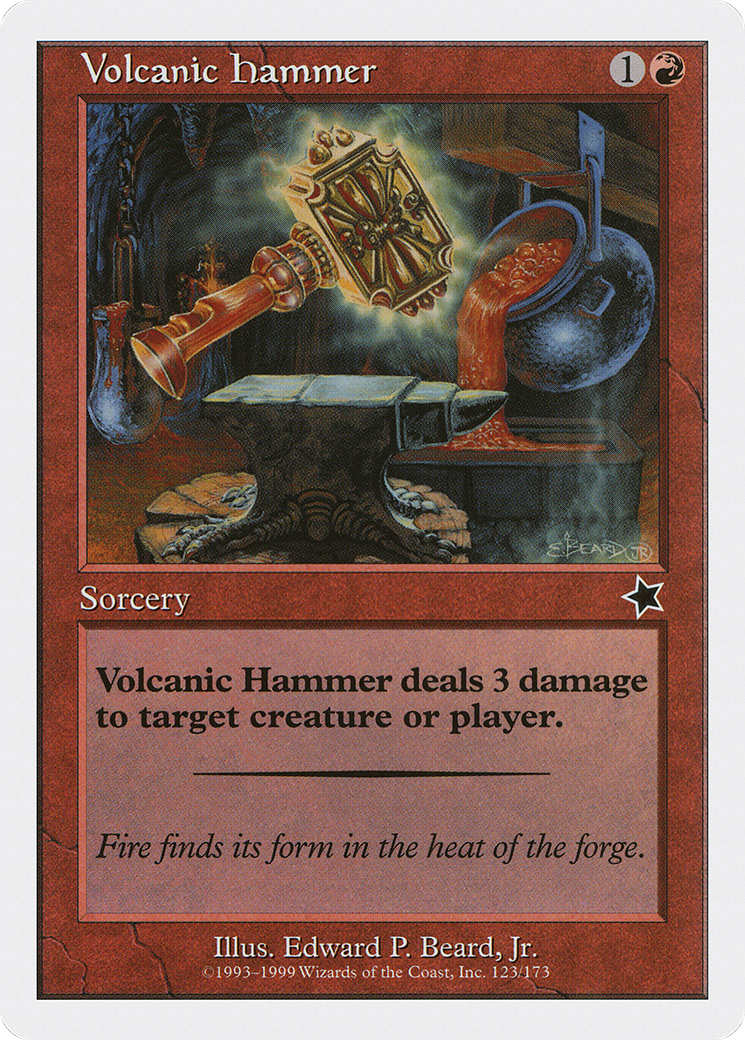 Image of Volcanic Hammer (S99-123) - Starter 1999