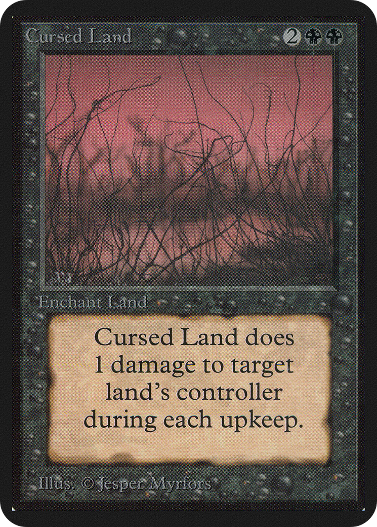Image of Cursed Land (LEA-) - Limited Edition Alpha