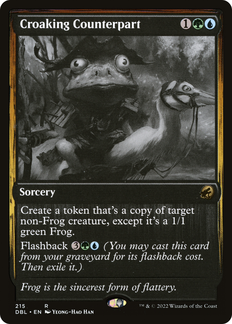 Image of Croaking Counterpart (DBL-215) - Innistrad: Double Feature