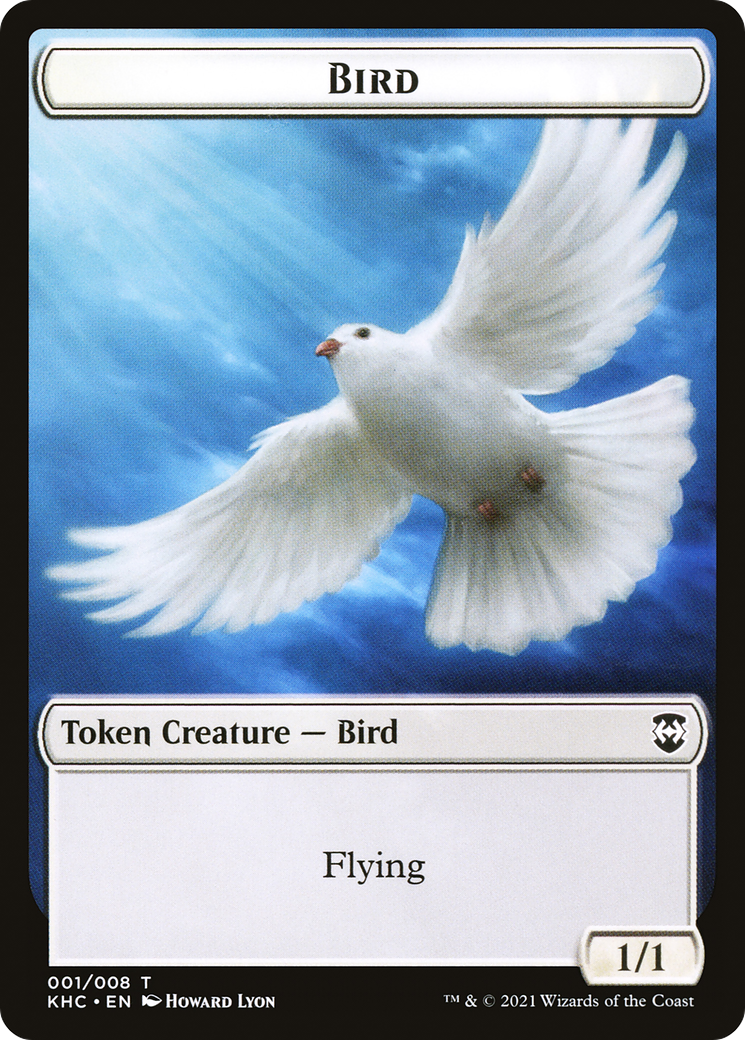 Image of Bird (TKHC-001) - Kaldheim Commander Tokens