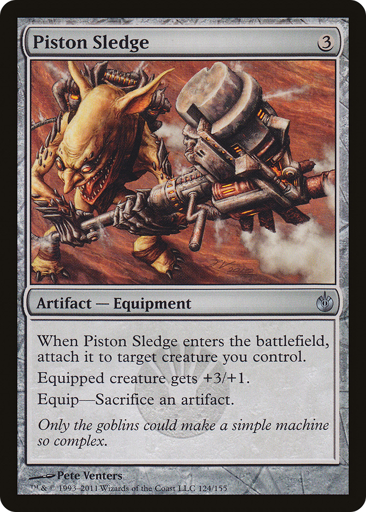 Image of Piston Sledge (MBS-124) - Mirrodin Besieged