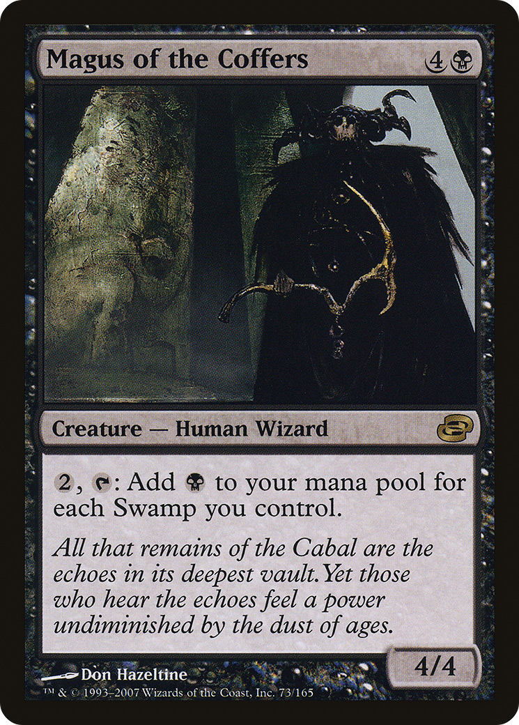 Image of Magus of the Coffers (PLC-073) - Planar Chaos Foil