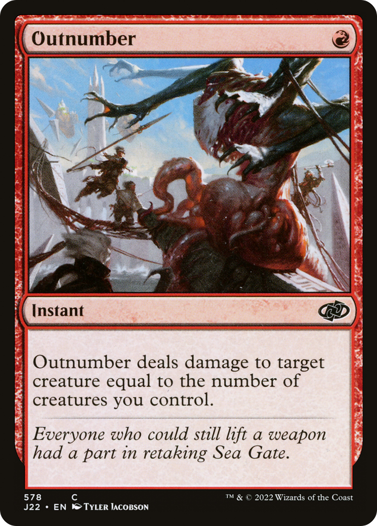 Image of Outnumber (J22-578) - Jumpstart 2022