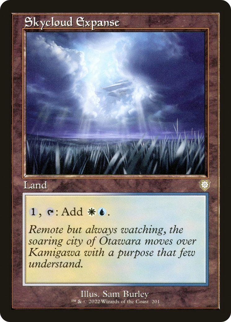 Image of Skycloud Expanse (Retro Frame) (BRC-201) - The Brothers' War Commander