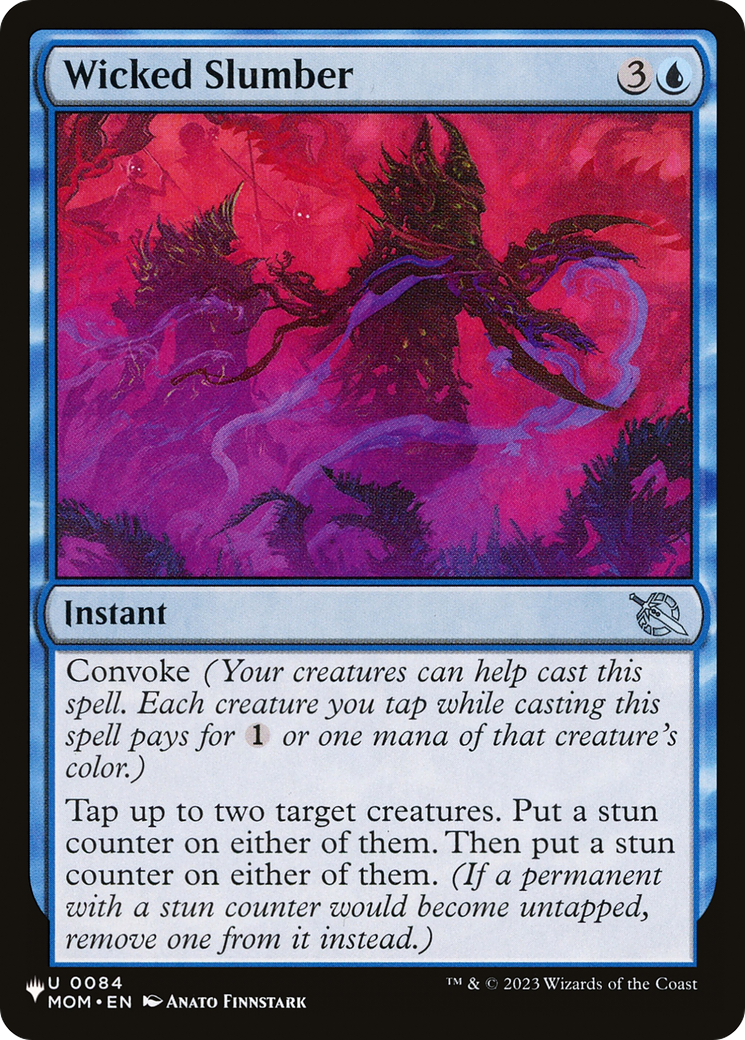 Image of Wicked Slumber (LIST-MOM-84) - The List